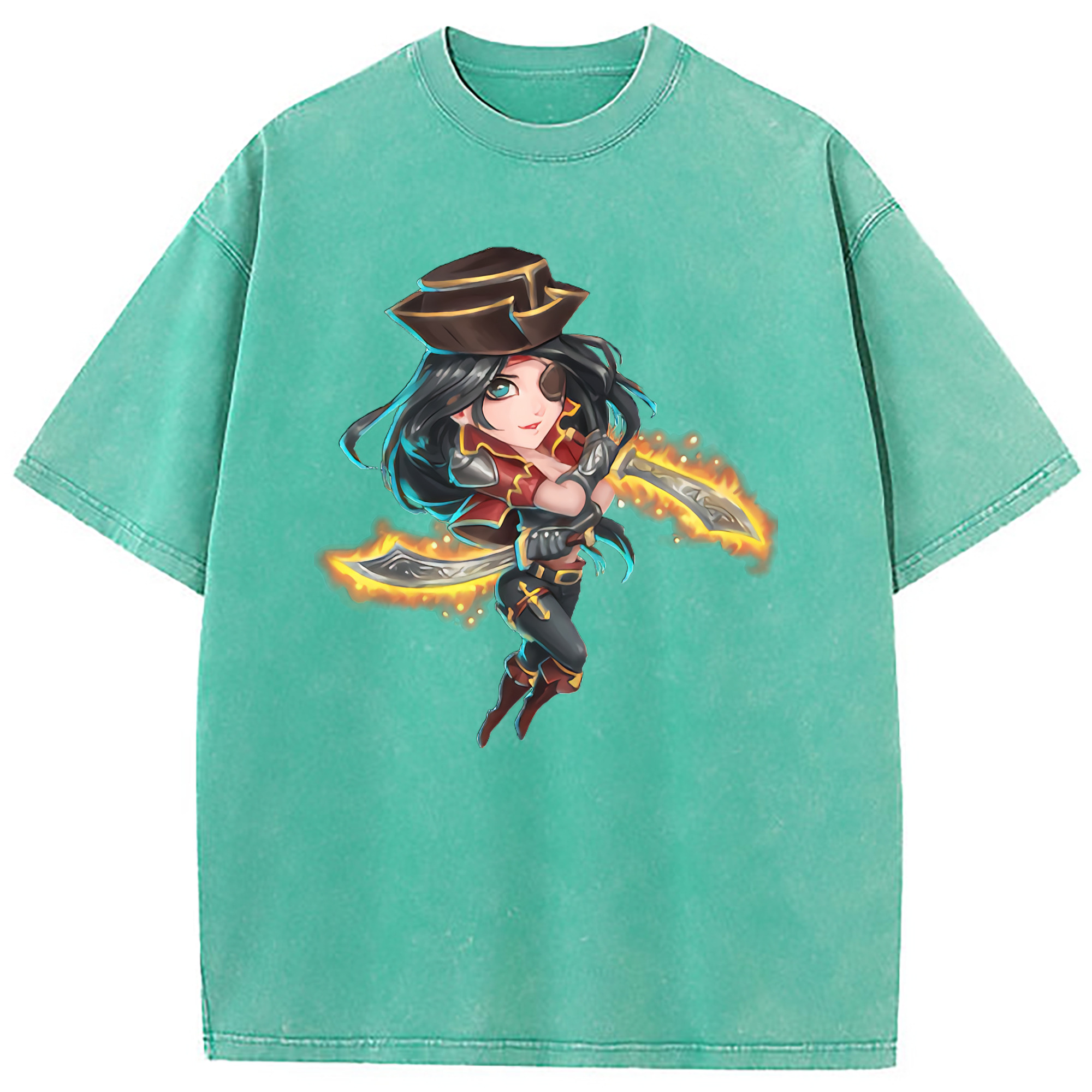 （画像用） リーグ・オブ・レジェンド League of Legends LOL 綿100% ヴィンテージ風 半袖Tシャツ（フロントプリント）